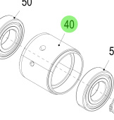 Steyr 2179328-0 - Bearing Retainer for Jet Propulsion Systems
