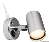 Osculati 13.867.09 - BATSYSTEM Tube LED Spotlight With USB Outlet 12V 1.2W