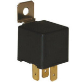 Mini Dual Output Contactor Relay 12V - 40A - 5 Pin with Leg