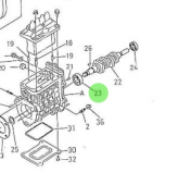 Nanni Diesel 970310937 - Ball Bearing for Camshaft Injection Pump