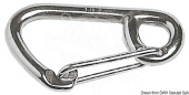 Osculati AISI 316 Stainless Steel Snap Hooks with Large Opening