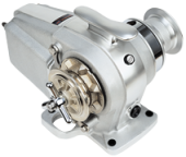 Lofrans Windlass Horizontal, Model 'Tigres', 10mm, Din766, 12v, 1500w, With Drum