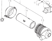 Northern Lights 135016300 - Air Filter Assembly