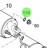 Steyr O328701-0 - External Tooth Lock Washer DIN 6797-A6,4 1.4310 for MO236K43 and MO166K28 Engines