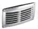 Plastimo 196479 - Rectangular Vent 206x106 Cromed Plastic