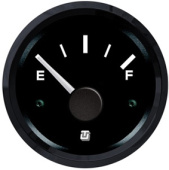 Uflex 22463TK - Ultra Black Holding Tank Level Gauge E -1/2- F - 240-33 Ohm