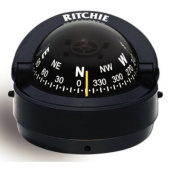 Ritchie Explorer S-53 Compass Surface Mount - Black