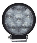 LED Work Light Round 27W IP68