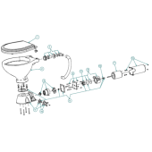 Johnson Pump 81-47451-01  - Gasket Kit for AquaT Standard Electric Toilets