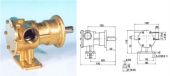 Technautic Cooling Water Pump 1"