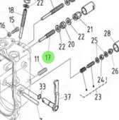 Nanni Diesel 970313659 - Governor Adjusting Bolt for N4.115 Engines