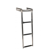 Stainless Steel Telescopic Ladder 3 Steps 