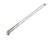 Roca 536347 - Pantograph Arm W50, Polished Stainless Steel 920-1100mm