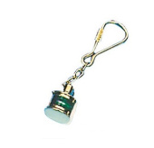 Osculati 35.837.00 - Pendant Polished Brass Keyring Lamp