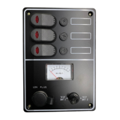 Switch Panel 3-way With Meter
