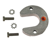Navalloy Mercury Aluminum Anode; Alpha Trim Cylinder