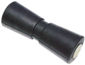 Allpa Keel Roller, L=432mm, Hole Ø16mm, Extra Heavy With Nylon Bushings (Moulded Rubber)