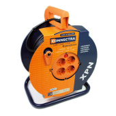 Connectra Cable Reel Vinyl 50m 3x1,5 220V