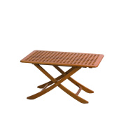 Teak Foldable Table Menorca 110x70x44/59/70 cm