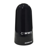 Scout TV Antenna Black Wave 360° Ø11 cm Black