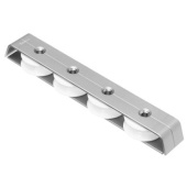 Barton 81684B – Deck Organiser Size 2, 4-Sheave, Ø44mm Sheaves, Black Anodised, For Yachts over 9.75m