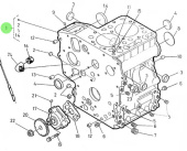 Nanni Diesel 970313896 - Crankcase Assembly for N2.14 Engines