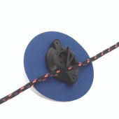 Barton 60021 – Quick Cleat™ Size 1 with PVC Backing Pad for Inflatables, for Rope Ø6mm, 30kg SWL