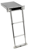 Osculati 49.544.03 - Foldaway Ladder Standard AISI316 3 Steps