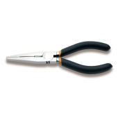  Long Ridged Flat Nose Pliers With Sheathed Branches