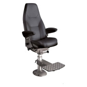 Norsap 6020 - 1000 Comfort Seat With Flat Base 63/77 Black