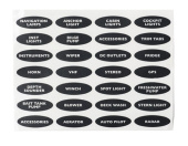 BEP LBL-WP - Waterproof Sticker Sheet