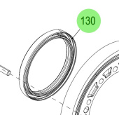 Steyr 2172289-1 - Rear Crankshaft Rotary Shaft Seal
