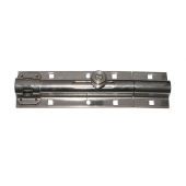 Aldeghi S.S Spring Door Bolt With Padlock Eye 170X49,5 mm