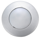 Allpa Aluminum Led Ceiling Light, Ø85mm, Built-In, Super Flat, 12v/3,1w, Led 1x 3w, Warm White