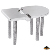 Trem M3540176 - AISI 316 Stainless Steel Hinges Thickness 4 mm - 76x40 mm With Pins Reversed Model