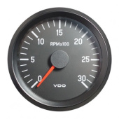 VDO 333-045-001C - Cockpit International Tachometer 3.000 RPM 80mm 24V