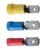 Plastimo P204566 - Insulated Male Spade Connector Red Ø6,3mm For Cable 0,5-1,5 mm²