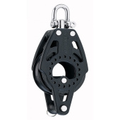 Harken HK2661 Carbo Air Block 75 mm Single with Becket for Rope 14 mm