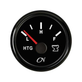 Waste Water Meter - Black Dial, Black Bezel, 240 - 33 Ohm