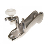 Stainless Steel Bow Roller 340 × 60 mm with Anchor Stop & Stainless Steel Pulley