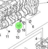 Nanni Diesel 970313527 - Engine Block Gasket for N4.85 and N4.100 Engines