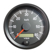 VDO 437-035-001G - Cockpit International Speedometer 60 Km/h 80mm 12-24V