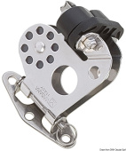 Viadana Delrin Ball Bearing Swivel Block with Carbon Cam Cleat for Rope up to 8 mm, 28 mm Sheave