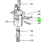 Nanni Diesel 970502169 - Injection Pump Adjusting Plate for HE Engines