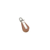 Barton T00130 – TUPHblox Single Swivel Block 20mm, Brass Bearing, Max Rope 8mm