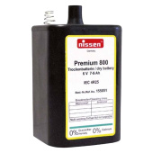 Block Battery + Spring 6V 7-9AH 20