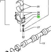 Bukh 522E0527 - Nord-Lock Locking Washer Ø10 for DV and EPA Engines
