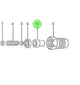 Nanni Diesel 970142113 - Injector Nozzle for 2.40HE Engines