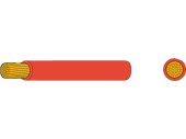 Talamex Thinwall Single Core Cable 6.0mm² Red