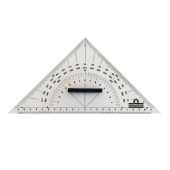 Plexiglass Triangle Protractor (8 pcs)